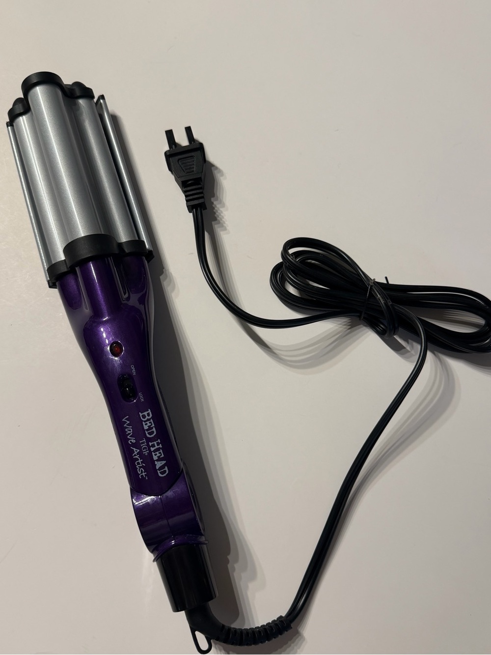 Bed Head Purple and Silver Triple Barrel Waver Hair Styler